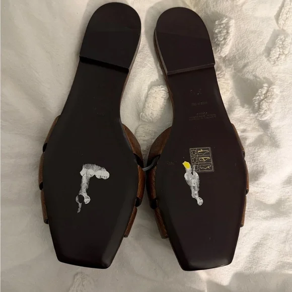 Saint Laurent leather tribute Women's Sandals - Picture 5 of 7